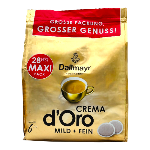 Crema d'Oro Mild und Fein 28 st. Pod