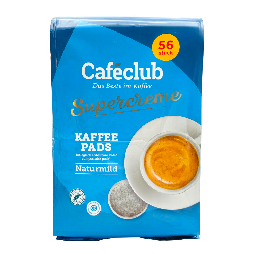 Supercreme Naturmild 56st. Koffiepad