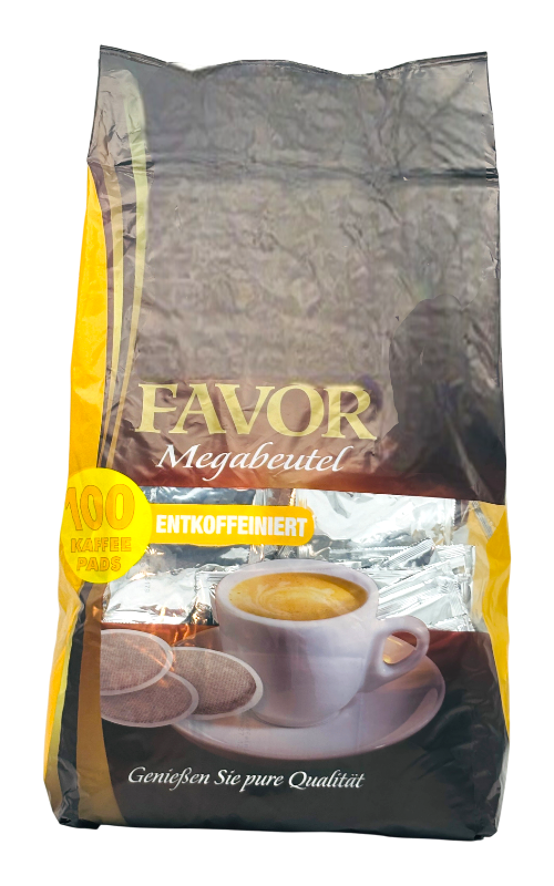 Megabeutel Entkoffeiniert 100 st. Koffiepad