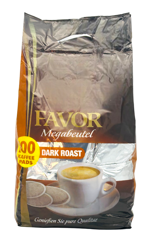 Megabeutel Extra Dark Roast 100 st. Koffiepad