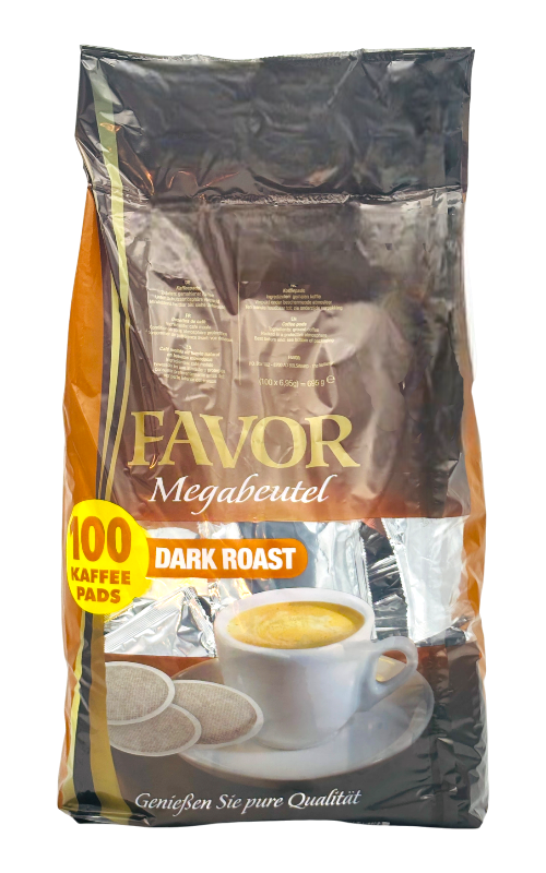 Megabeutel Dark Roast 100 st. Koffiepad